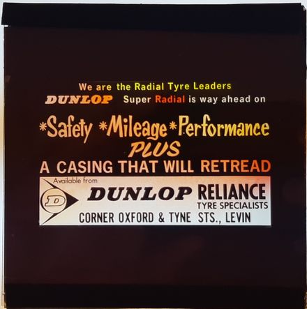 Dunlop Reliance Tyre Specialists- Cinema Advertising Slide - Resource cover image