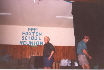 Foxton School Reunion preparations, 1999