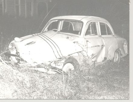 Car wrecked in accident ?