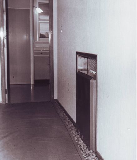 Wall-mounted heating unit, Electricity Exhibition 1972