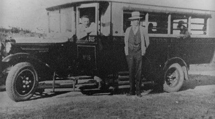 School Bus, Hokio Beach