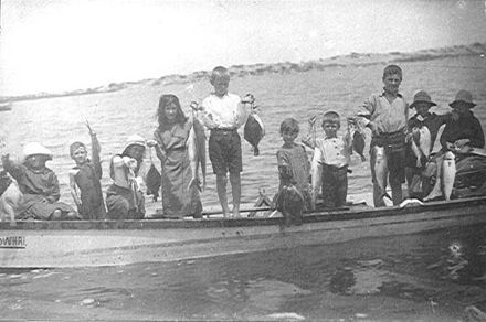 Fishing at Foxton beach