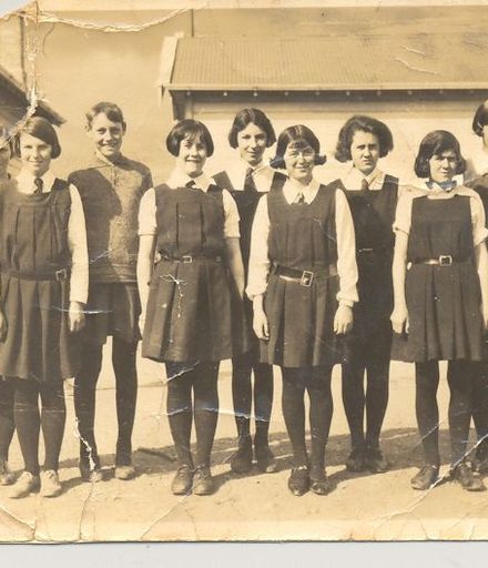 Levin District High School - Basketball Team, 1930
