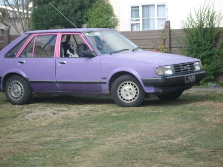 The purple car from 16 Stuckey Street - Resource cover image