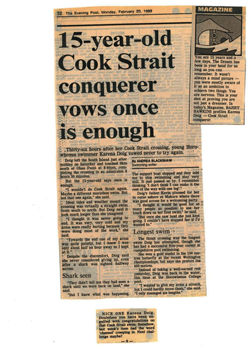 15-year-old Cook Strait conquerer vows once is enough