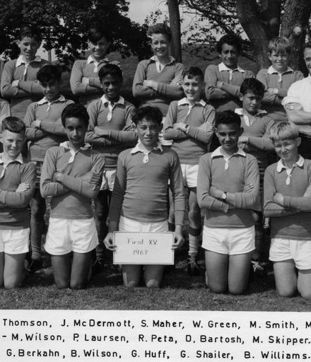 Foxton School Rugby 1967