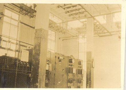 Interior of Shannon Sub Station, c.1937