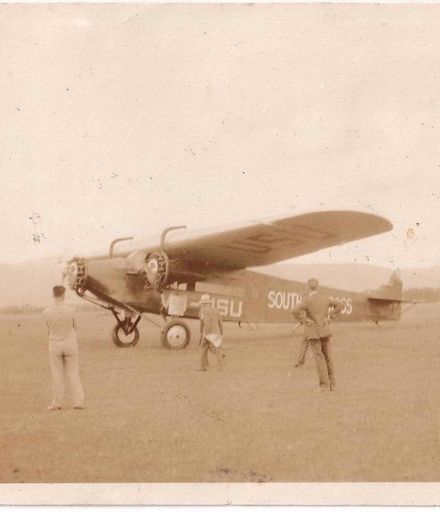 Kingsford-Smith's "Southern Cross" aircraft, 1928