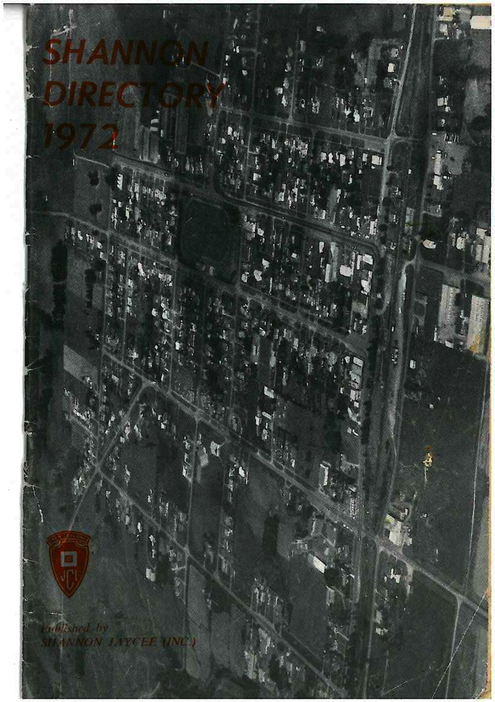 Shannon Directory 1972 - Resource cover image
