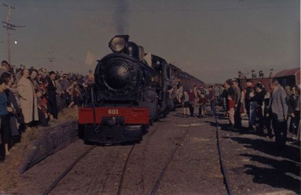 Last Railway Train to Leave Foxton 1959