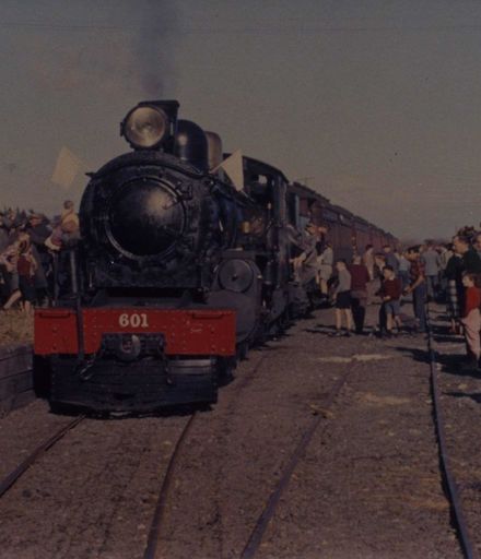 Last Railway Train to Leave Foxton 1959
