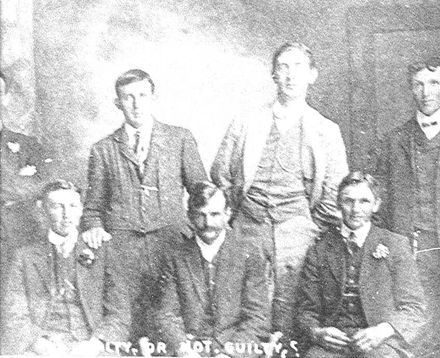 Alleged "Outhouse" Pranksters, 1912