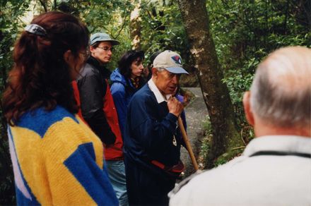 American Tourists with Muaupoko at Lake Papaitonga