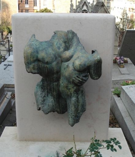 Montmartre cemetery headstone