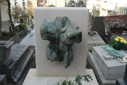 Montmartre cemetery headstone