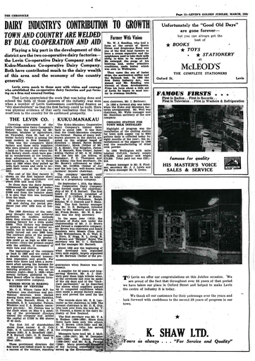 Page 11: 50th Jubilee Commemoration supplement