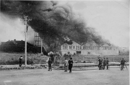 Shipping Company Fire 16 November 1933