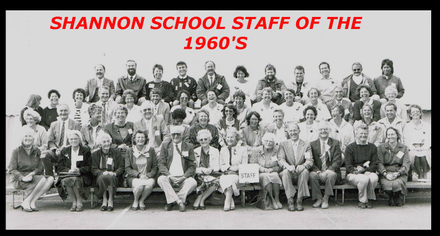 Shannon School Staff from the 1960's - Resource cover image