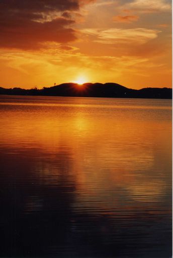 Lake Horowhenua Sunset