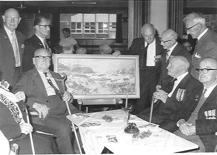 Disbanding Horowhenua Gallipoli Veterans Assn., 1972