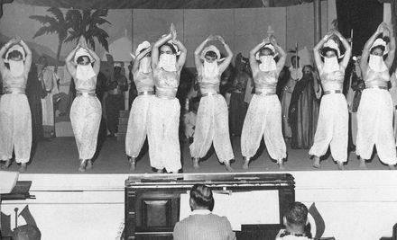 Harem Dancing Girls - of the show  "Princess Peanut", 1958