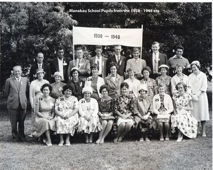 Manakau School Pupils from 1938 - 1948 era - Resource cover image