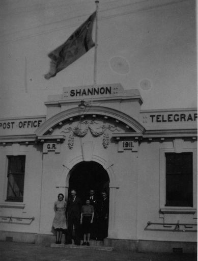 Shannon Post Office and Staff, c.1940