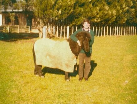 Greg with pony Raffles