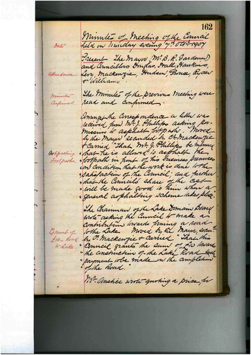 Meeting 46 - 7 October 1907