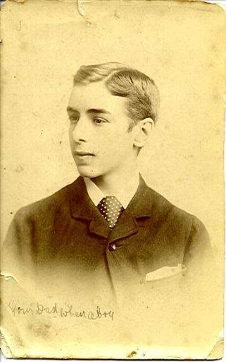 Walter Mace Clark as a young man