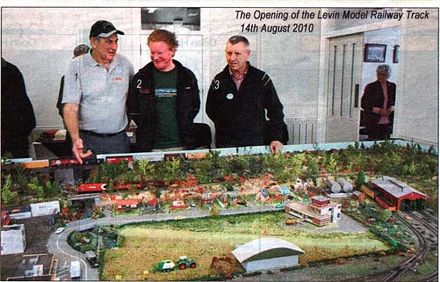 The opening of the levin model train track 14-08-2010