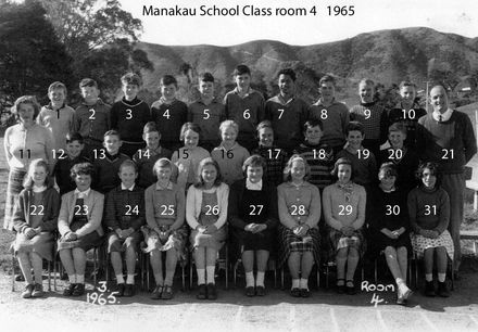Manakau School Class room 4   1965