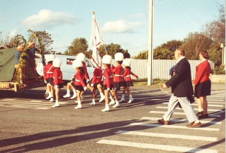 Marching Girls, Shannon Christmas Parade, 1980's