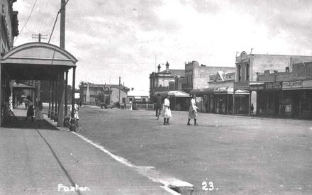 Main Street, Foxton c.1912