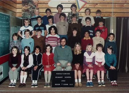Poroutawhao School Senior Class Photo 1983 - Resource cover image