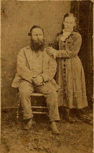 Mr E Spring and Viola Langley