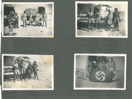 WWII Photos Second Page from an album - Resource cover image