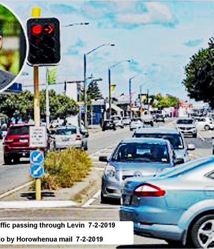 HJP 0362 Mayor Hits Out at Traffic in Levin as reported in the Horowhenua Mail by Jono Galuska  7-3-2019