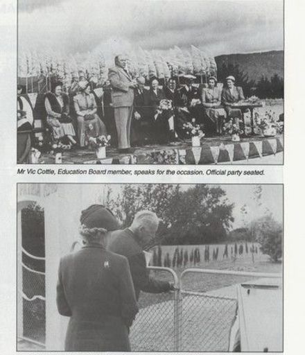 Opening of the Tokomaru Memorial gates