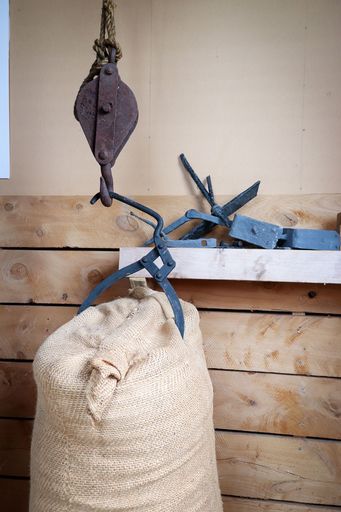 Details of the Poroutawhao Flour Mill - 1850's replica