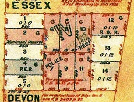 Block IV of Town of Levin - 1888