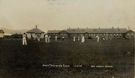 Cricket at the Boys' Training Farm