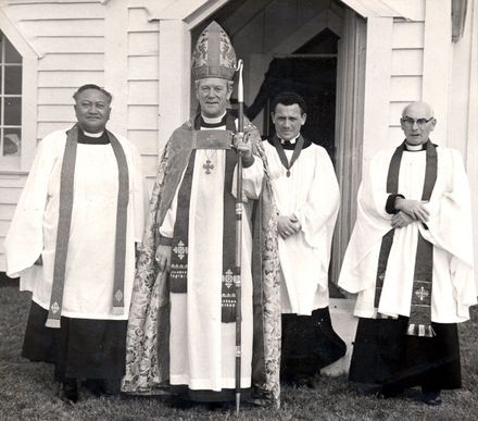 Bishop of Wellington, at Turongo Poutu Church, Shannon