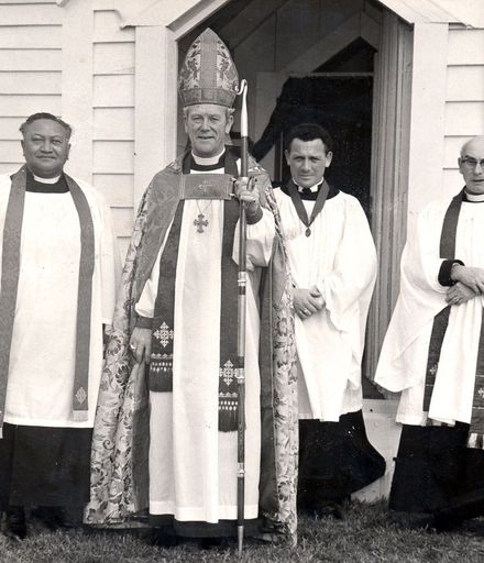 Bishop of Wellington, at Turongo Poutu Church, Shannon