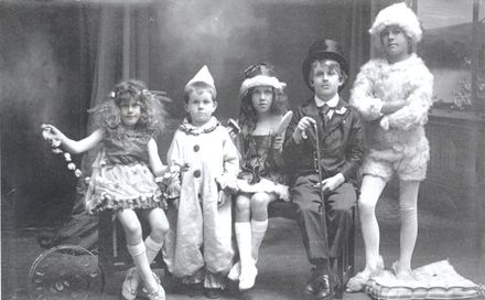 The George Children in costume - Resource cover image