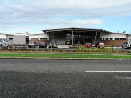 The brand new Levin hospital and the new maternity wing.