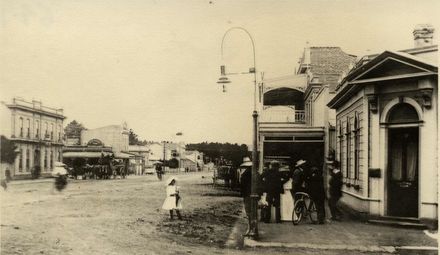 Main Street, Foxton c.1900