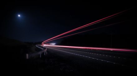 Light trails at Whirokino Bridge - #CaptureYourHorowhenua - Resource cover image