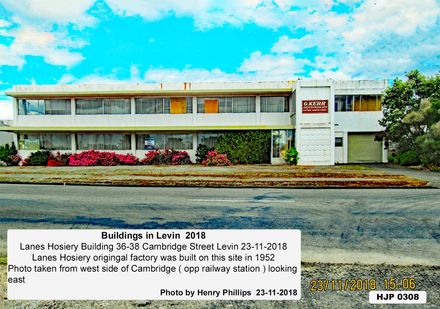 Lanes Hosiery Building 36-38 Cambridge Street Levin 23-11-2018 - Resource cover image