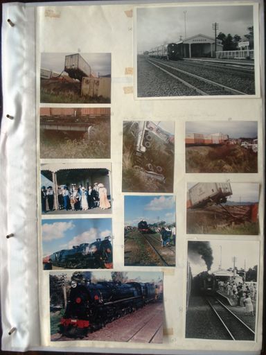 Page 15 - Shannon Railway - 2 b/w photos & 9 colour photos